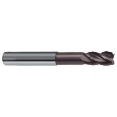 6mm Dia. - 65mm OAL - 4 FL Variable Helix Nano-A Carbide End Mill - Exact Tool & Supply