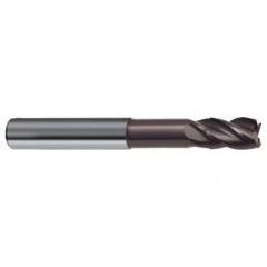 6mm Dia. - 65mm OAL - 4 FL Variable Helix Nano-A Carbide End Mill - Exact Tool & Supply