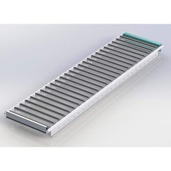 UNEX Manufacturing - Gravity Conveyors Roller Style: Roller Shape: Round - Exact Tool & Supply