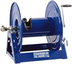 CoxReels - 100' Manual Hose Reel - 6,000 psi, Hose Not Included - Exact Tool & Supply