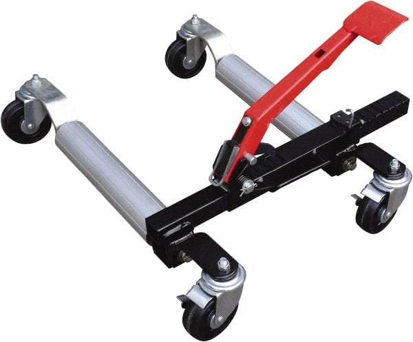 Sunex Tools - 1,500 Lb Capacity, Single Unit Dolly with Handle - 3" Wheels - Exact Tool & Supply