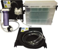Abanaki - 72" Reach, 11 GPH Oil Removal Capacity, 110 Max Volt Rating, 60 Hz, Pneumatic Oil Skimmer - 40 to 140°F - Exact Tool & Supply