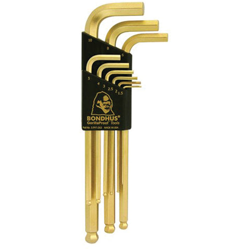 9PC BALL END L-WRENCH SET - Exact Tool & Supply