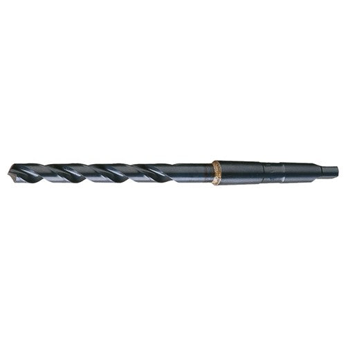 27/64 RHS / RHC HSS 118 Degree Radial Point General Purpose Taper Shank Drill - Steam Oxide - Exact Tool & Supply