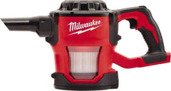 Milwaukee Tool - Cordless Vacuum Cleaner - 18 Volts, 0.3 hp, 18 Amps - Exact Tool & Supply