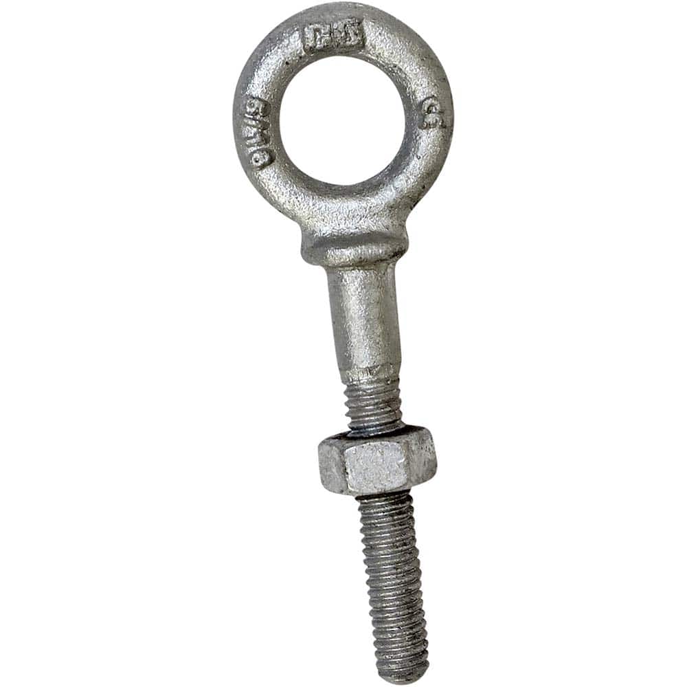 Crosby - Eye Bolts (Lifting); Shoulder Type: Shoulder ; Thread Size: 1-1/2 ; Material: Forged Steel ; Full or Partial Threading: Partially Threaded - Exact Tool & Supply