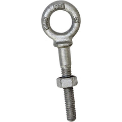 Crosby - Eye Bolts (Lifting); Shoulder Type: Shoulder ; Thread Size: 1-1/2 ; Material: Forged Steel ; Full or Partial Threading: Partially Threaded - Exact Tool & Supply