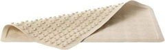 Rubbermaid - 36" Long x 18" Wide, Rubber Plumbed Wash Station Bath Tub Mat - Beige Matting - Exact Tool & Supply