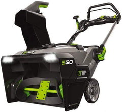 EGO Power Equipment - 21" Clearing Width Self Propelled Dual Port Snow Blower - 4 Forward Speeds, 1 Reverse Speed, Electric Start, 38" High x 22" Wide x 52" Deep - Exact Tool & Supply