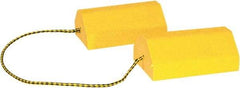 Buyers Products - 9-1/2" Wide x 4" High x 6" Deep, Composite Wheel Chock - Exact Tool & Supply