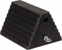 Buyers Products - 10" Wide x 6" High x 8" Deep, Rubber Wheel Chock - Exact Tool & Supply