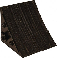 Buyers Products - 8-3/4" Wide x 8" High x 8" Deep, Rubber Wheel Chock - Exact Tool & Supply