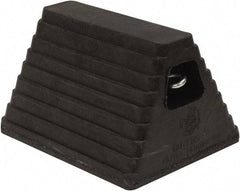 Buyers Products - 10" Wide x 6" High x 8" Deep, Rubber Wheel Chock - Exact Tool & Supply