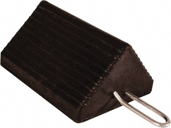 Buyers Products - 10" Wide x 5" High x 8" Deep, Rubber Wheel Chock - Exact Tool & Supply