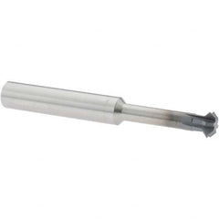 Accupro - 5/16° 5/16" Cut Diam, 1/8" Cut Width, 5/16" Shank, Solid Carbide Double-Angle Cutter - Exact Tool & Supply