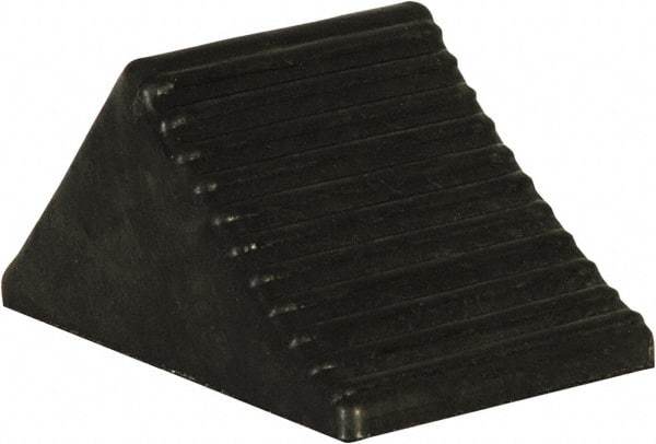 Buyers Products - 5" Wide x 5" High x 6" Deep, Rubber Wheel Chock - Exact Tool & Supply