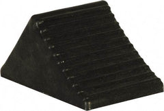 Buyers Products - 5" Wide x 5" High x 6" Deep, Rubber Wheel Chock - Exact Tool & Supply