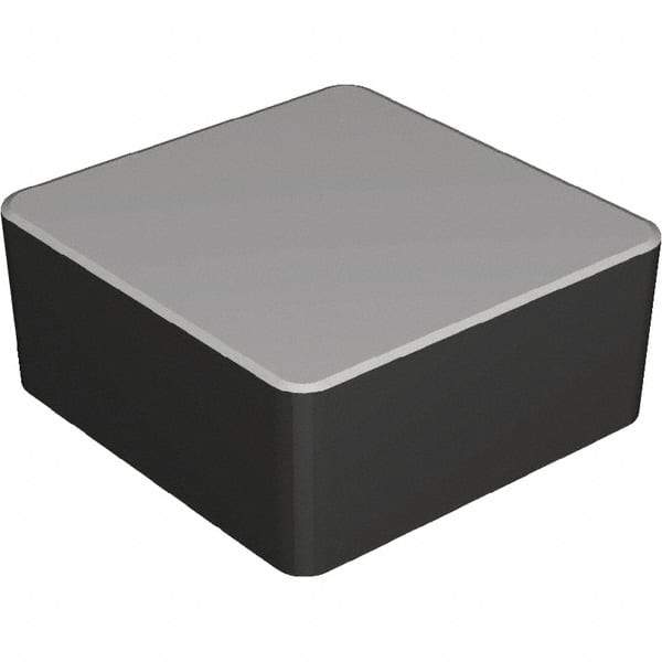 Kennametal - CNGN433 Grade KBK45 Carbide Turning Insert - TiN Finish, 80° Diamond, 1/2" Inscr Circle, 3/16" Thick, 3/64" Corner Radius - Exact Tool & Supply