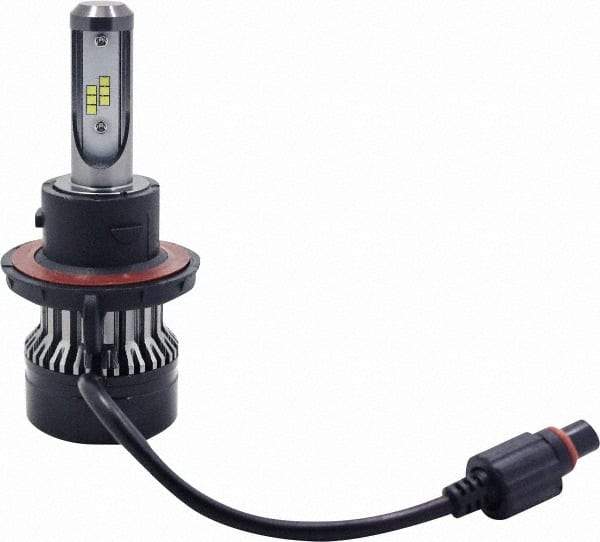 PRO-SOURCE - 5,000 Lumens, 12-24 VDC, H13 & 9008 LED Headlight - 6500K Cool White Color Scale, 30 Low/High Watt, 30,000 to 50,000 Average Life Hours - Exact Tool & Supply