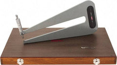 SPI - 0 to 1" Range, 0.0001" Graduation, Mechanical Outside Micrometer - Ratchet Stop Thimble, 12" Throat Depth, Accurate to 0.0003" - Exact Tool & Supply