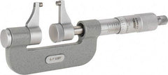 SPI - 0 to 1" Range, 0.001" Graduation, Mechanical Outside Micrometer - Ratchet Stop Thimble, Accurate to 0.0002" - Exact Tool & Supply