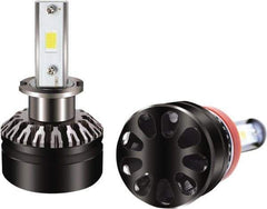PRO-SOURCE - 5,000 Lumens, 12-24 VDC, H3 LED Headlight - 6500K Cool White Color Scale, 30 Low/High Watt, 30,000 to 50,000 Average Life Hours - Exact Tool & Supply