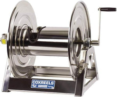 CoxReels - 100' Manual Hose Reel - 3,000 psi, Hose Not Included - Exact Tool & Supply