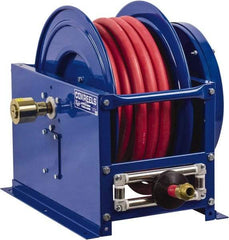 CoxReels - 100' Spring Retractable Hose Reel - 300 psi, Hose Included - Exact Tool & Supply