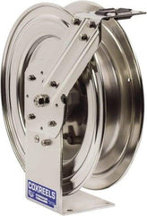 CoxReels - 25' Spring Retractable Hose Reel - 300 psi, Hose Not Included - Exact Tool & Supply