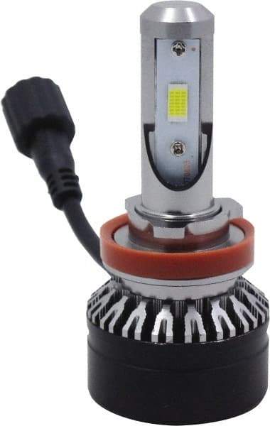 PRO-SOURCE - 5,000 Lumens, 12-24 VDC, 9006 LED Headlight - 6500K Cool White Color Scale, 30 Low/High Watt, 30,000 to 50,000 Average Life Hours - Exact Tool & Supply