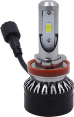 PRO-SOURCE - 5,000 Lumens, 12-24 VDC, 9006 LED Headlight - 6500K Cool White Color Scale, 30 Low/High Watt, 30,000 to 50,000 Average Life Hours - Exact Tool & Supply