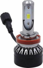 PRO-SOURCE - 5,000 Lumens, 12-24 VDC, 9005 LED Headlight - 6500K Cool White Color Scale, 30 Low/High Watt, 30,000 to 50,000 Average Life Hours - Exact Tool & Supply