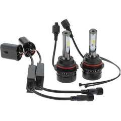 PRO-SOURCE - 5,000 Lumens, 12-24 VDC, 9004 LED Headlight - 6500K Cool White Color Scale, 30 Low/High Watt, 30,000 to 50,000 Average Life Hours - Exact Tool & Supply