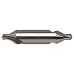 2.5mm x 45mm OAL 60° Cobalt Center Dril-Bright Form A DIN 333 - Exact Tool & Supply