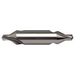 1.25mm x 31.5mm OAL 60° Cobalt Center Dril-Bright Form A DIN 333 - Exact Tool & Supply