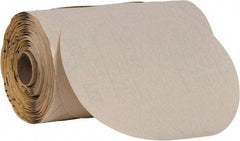 SIA Abrasives - 6" Diam, 320 Grit Aluminum Oxide Adhesive PSA Disc - Extra Fine Grade, B Weighted Paper Backing, For Low Speed Dual-Action Sanders, Orbital Sanders - Exact Tool & Supply