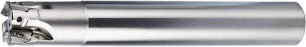 OSG - 17mm Cut Diam, 16mm Shank Diam, 150mm OAL, Indexable Square Shoulder End Mill - ZD_T11... Inserts, Cylindrical Shank, 90° Lead Angle, Through Coolant, Series 78011 - Exact Tool & Supply