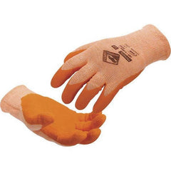 Tilsatec - Size XS (6), ANSI Cut Lvl A9, Puncture Lvl 4, Abrasion Lvl 4, Latex Coated Cut & Puncture Resistant Gloves - Exact Tool & Supply
