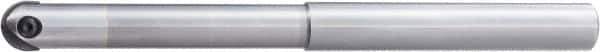 OSG - 1-1/4" Cut Diam, 1-1/4" Max Depth of Cut, 1-1/4" Shank Diam, 8" OAL, Indexable Ball Nose End Mill - Straight Shank, PFB Toolholder, PFB Insert - Exact Tool & Supply