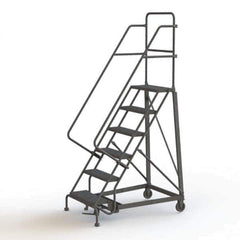 TRI-ARC - Rolling & Wall Mounted Ladders & Platforms Type: Rolling Warehouse Ladder Style: Rolling Safety Ladder - Exact Tool & Supply