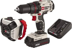 Porter-Cable - 20 Volt Cordless Tool Combination Kit - Includes 1/2" Drill/Driver & Blue Tooth Speaker, Lithium-Ion Battery Included - Exact Tool & Supply