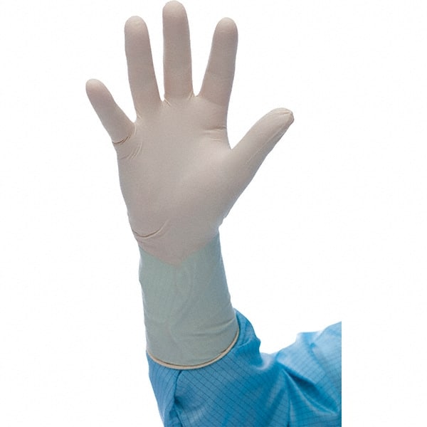 BioClean - Size 7, 4.33 mil, Medical Grade, Powder Free Neoprene Disposable Gloves - Exact Tool & Supply