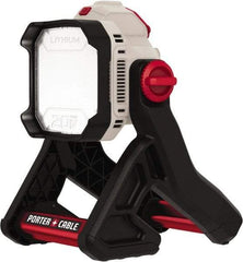 Porter-Cable - 20 Volts, 1800 Lumens, Cordless Work Light - Black/Gray, 8 hr Run Time - Exact Tool & Supply