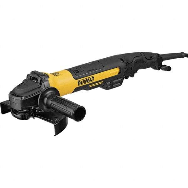 DeWALT - 7" Wheel Diam, 8,500 RPM, Corded Angle & Disc Grinder - 5/8-11 Spindle, 13 Amps - Exact Tool & Supply