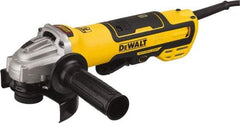 DeWALT - 5" Wheel Diam, 10,500 RPM, Corded Angle & Disc Grinder - 5/8-11 Spindle, 13 Amps - Exact Tool & Supply