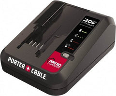 Porter-Cable - 20 Volt, Lithium-Ion Power Tool Charger - 20 Volt MAX Batteries Power Source - Exact Tool & Supply