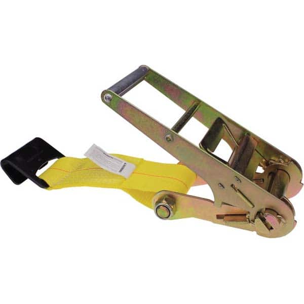 US Cargo Control - Slings & Tiedowns (Load-Rated) Type: Ratchet Tie Down Width (Inch): 4 - Exact Tool & Supply
