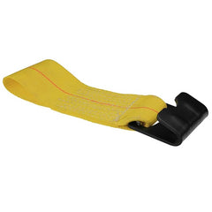 US Cargo Control - Slings & Tiedowns (Load-Rated); Type: Ratchet Tie Down ; Length (Feet): 11 ; Basket Capacity (Lb.): 5400 ; Material: Polyester ; Color: Yellow - Exact Tool & Supply