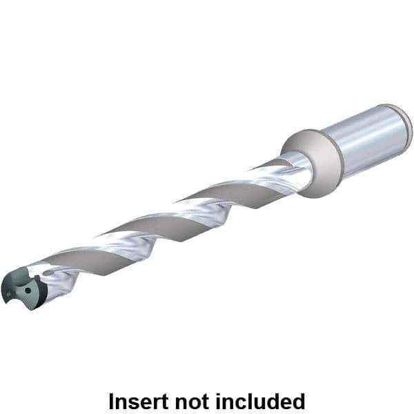 Kennametal - Series KenTIP FS, Head Connection Q, 12xD, 16mm Shank Diam, Drill Body - 48mm Drill Body Length to Flange, KTFS Toolholder, 13.5mm Nose Diam, 240mm OAL, 240mm Drill Body Length, 180.6mm Flute Length - Exact Tool & Supply
