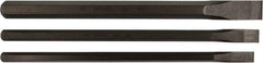 Mayhew - 3 Piece Cold Chisel Set - Sizes Included 3/4 to 1" - Exact Tool & Supply